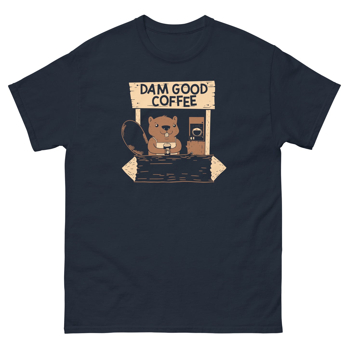 Dam Good Coffee Men's Classic Tee