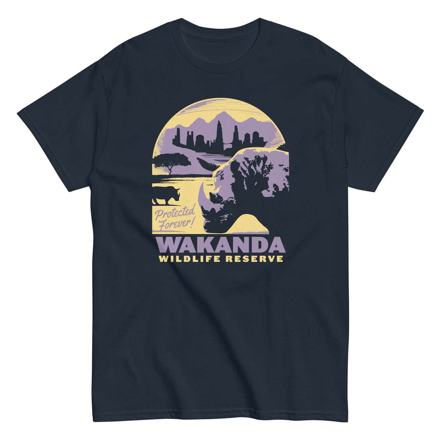 Wakanda Wildlife Reserve Men's Classic Tee
