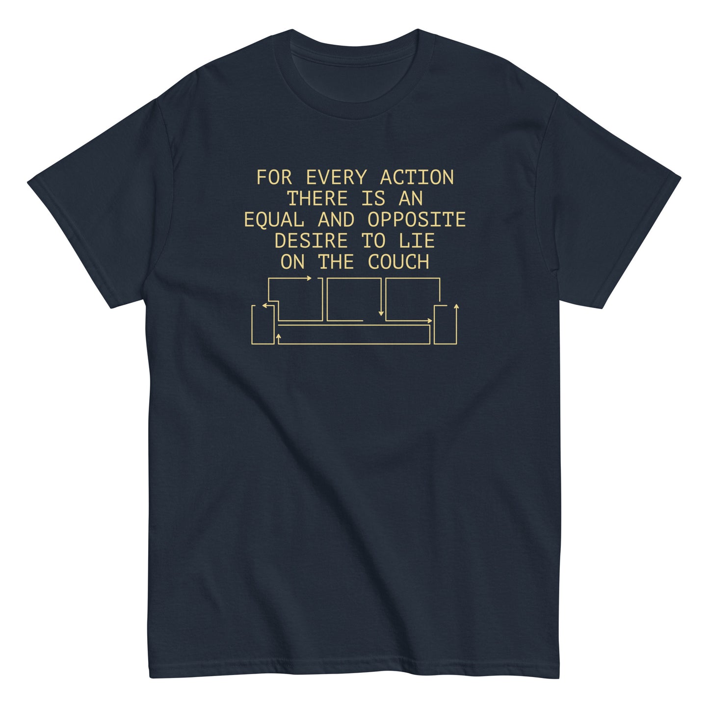 For Every Action There Is An Equal And Opposite Men's Classic Tee