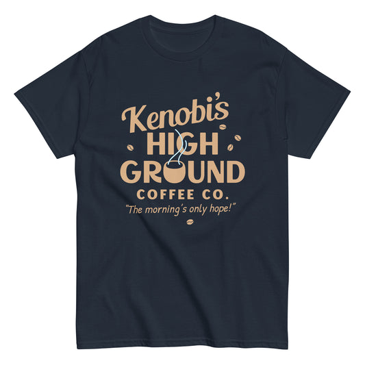 Kenobi's High Ground Coffee Co Men's Classic Tee