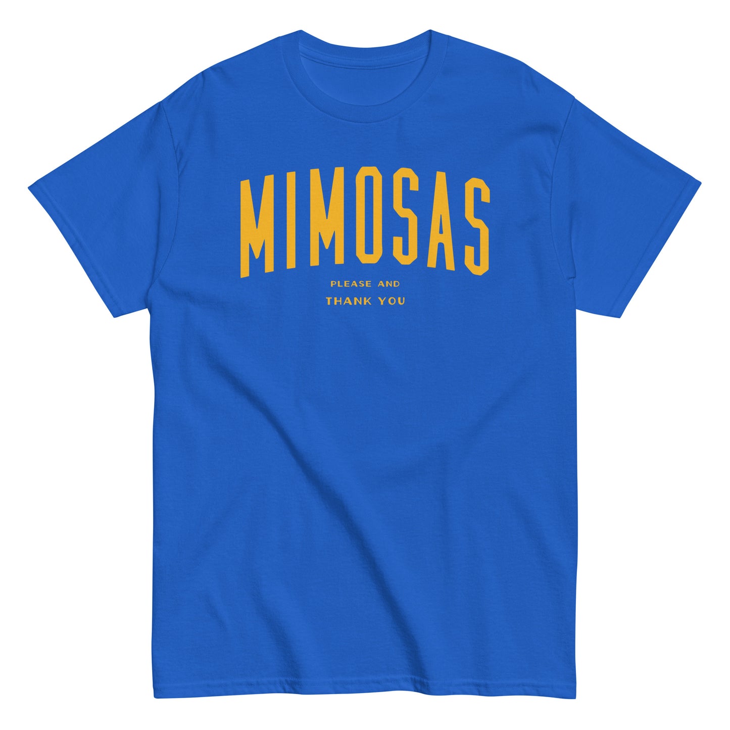 Mimosas Please And Thank You Men's Classic Tee