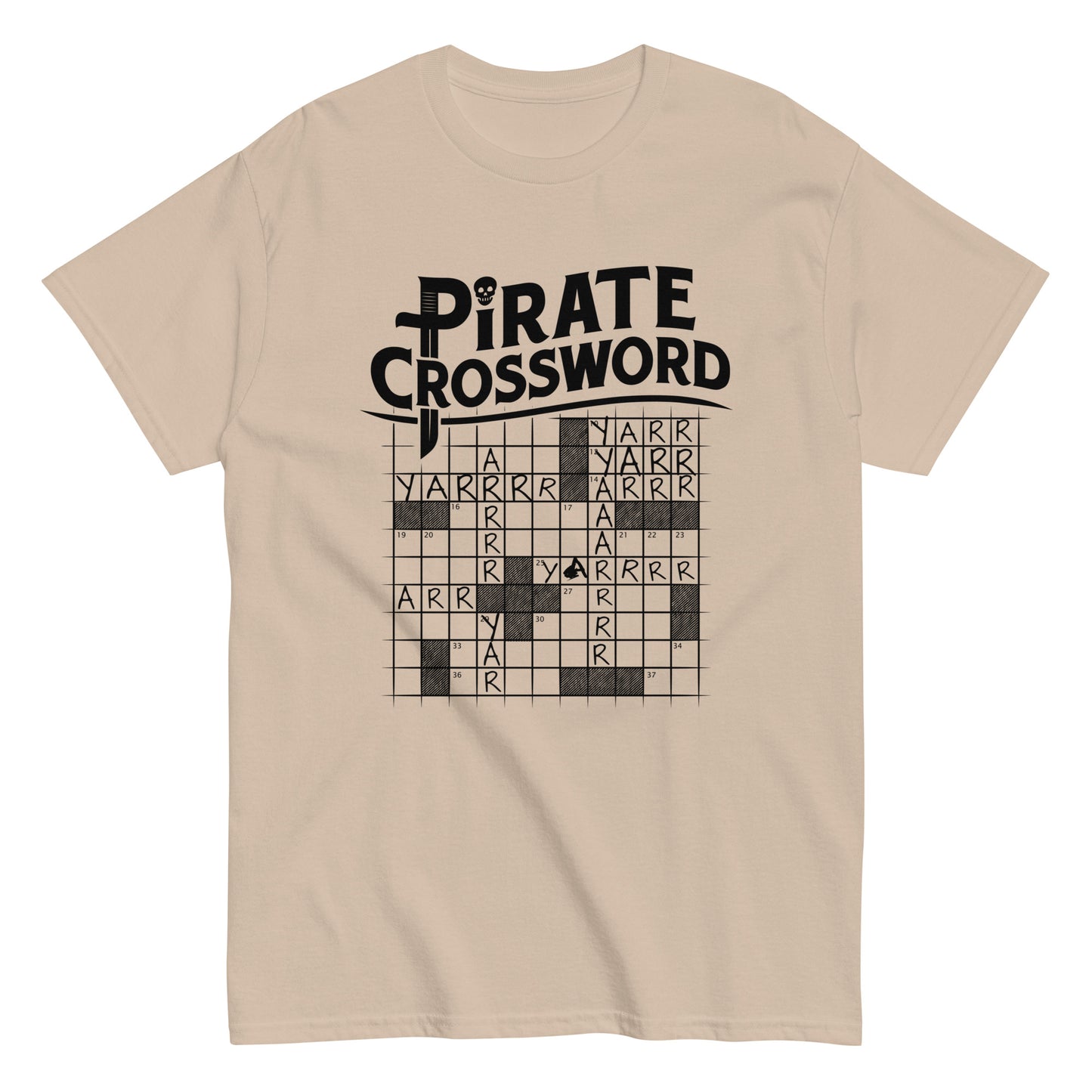 Pirate Crossword Men's Classic Tee