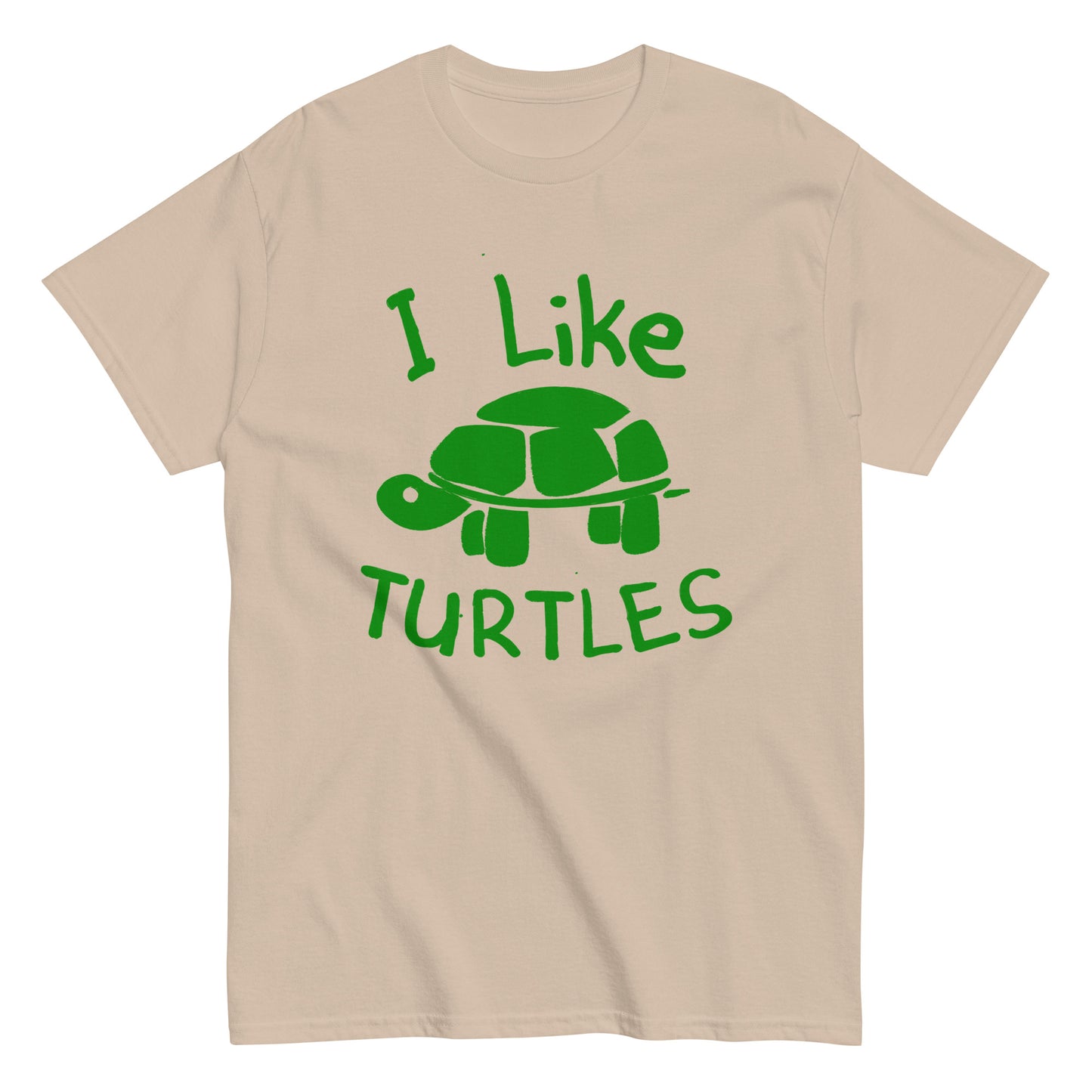 I Like Turtles Men's Classic Tee