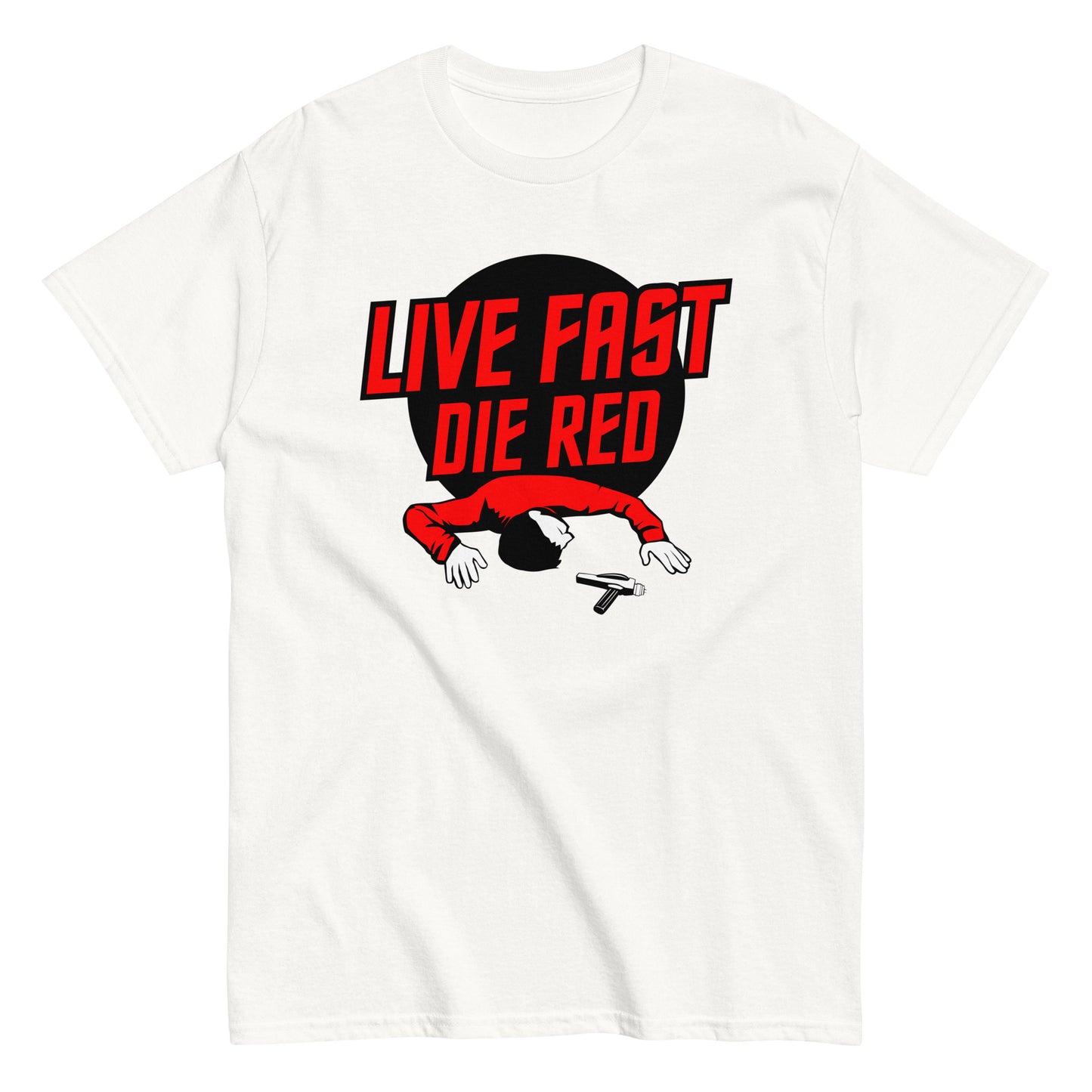 Live Fast Die Red Men's Classic Tee