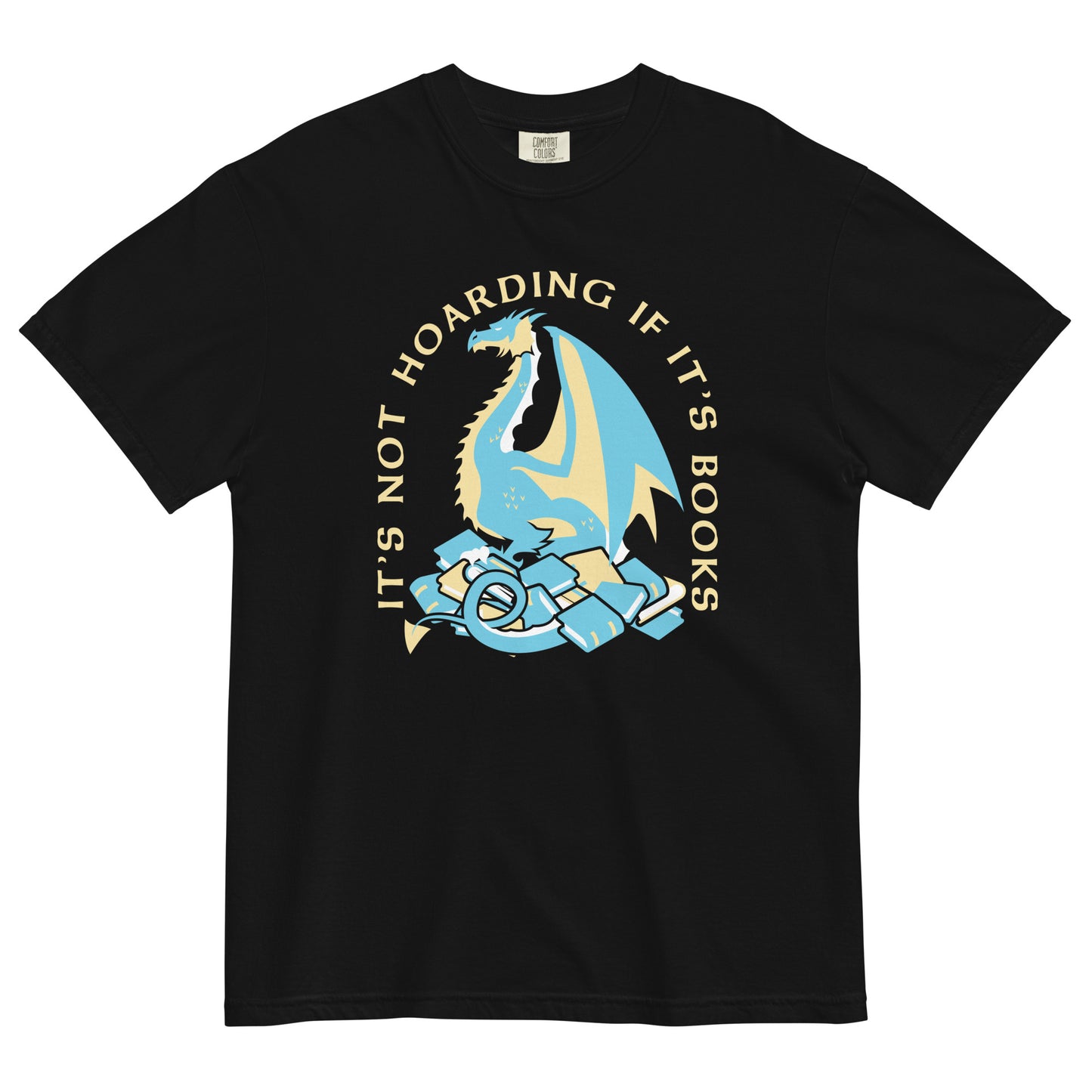 It's Not Hoarding If It's Books Men's Relaxed Fit Tee