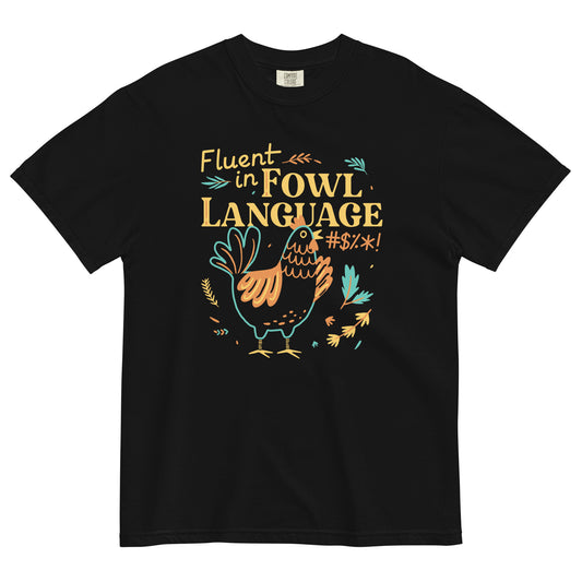 Fluent In Fowl Language Men's Relaxed Fit Tee
