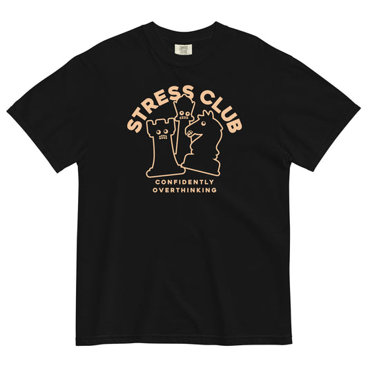 Stress Club Men's Relaxed Fit Tee