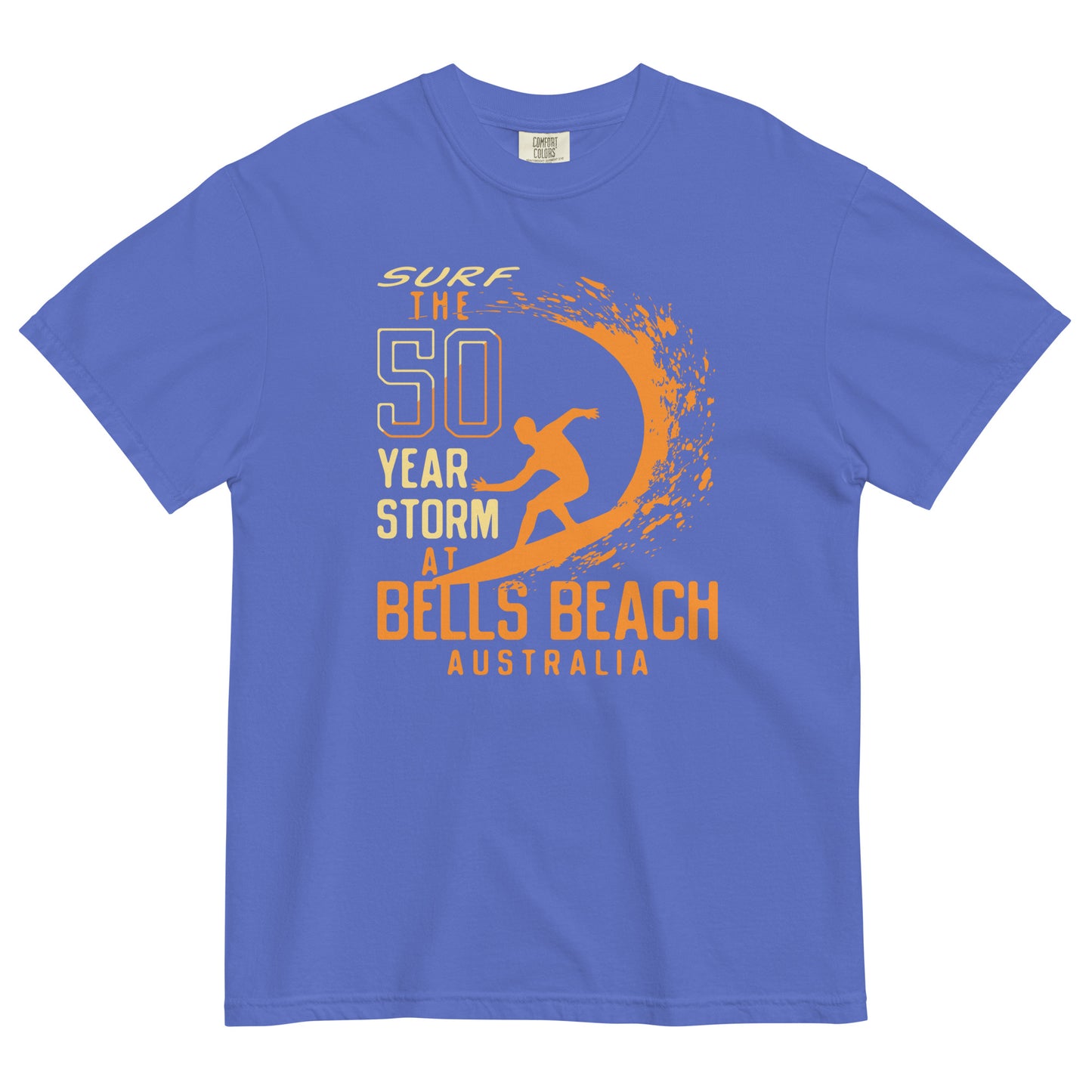 50 Year Storm At Bells Beach Men's Relaxed Fit Tee