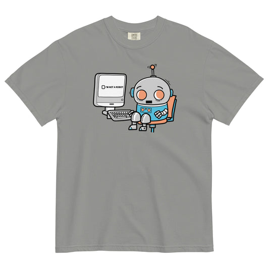 Robot Captcha Men's Relaxed Fit Tee
