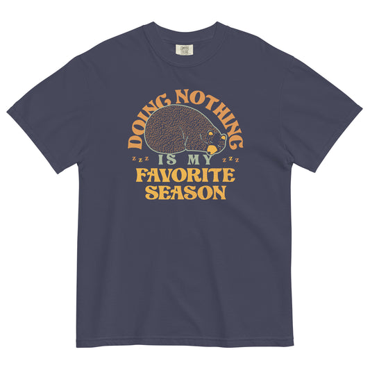 Doing Nothing Is My Favorite Season Men's Relaxed Fit Tee