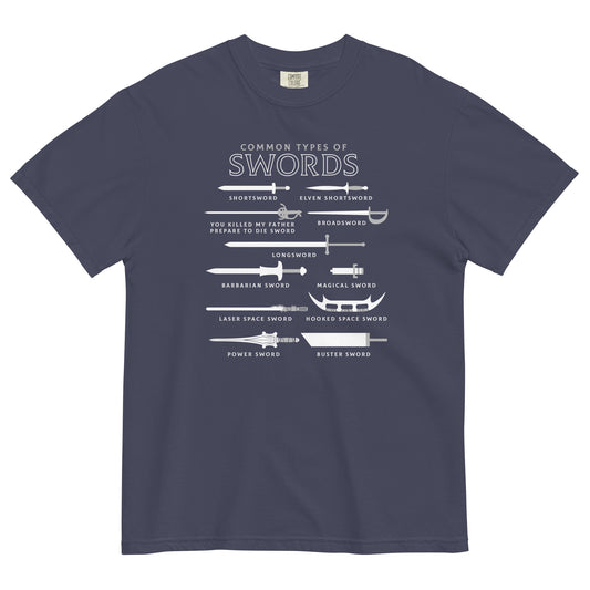 Common Types Of Swords Men's Relaxed Fit Tee