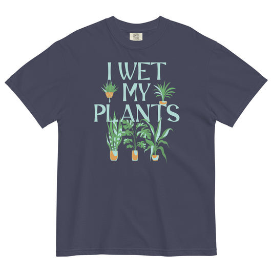 I Wet My Plants Men's Relaxed Fit Tee