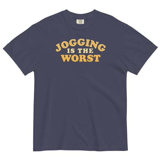 Jogging Is The Worst Men's Relaxed Fit Tee