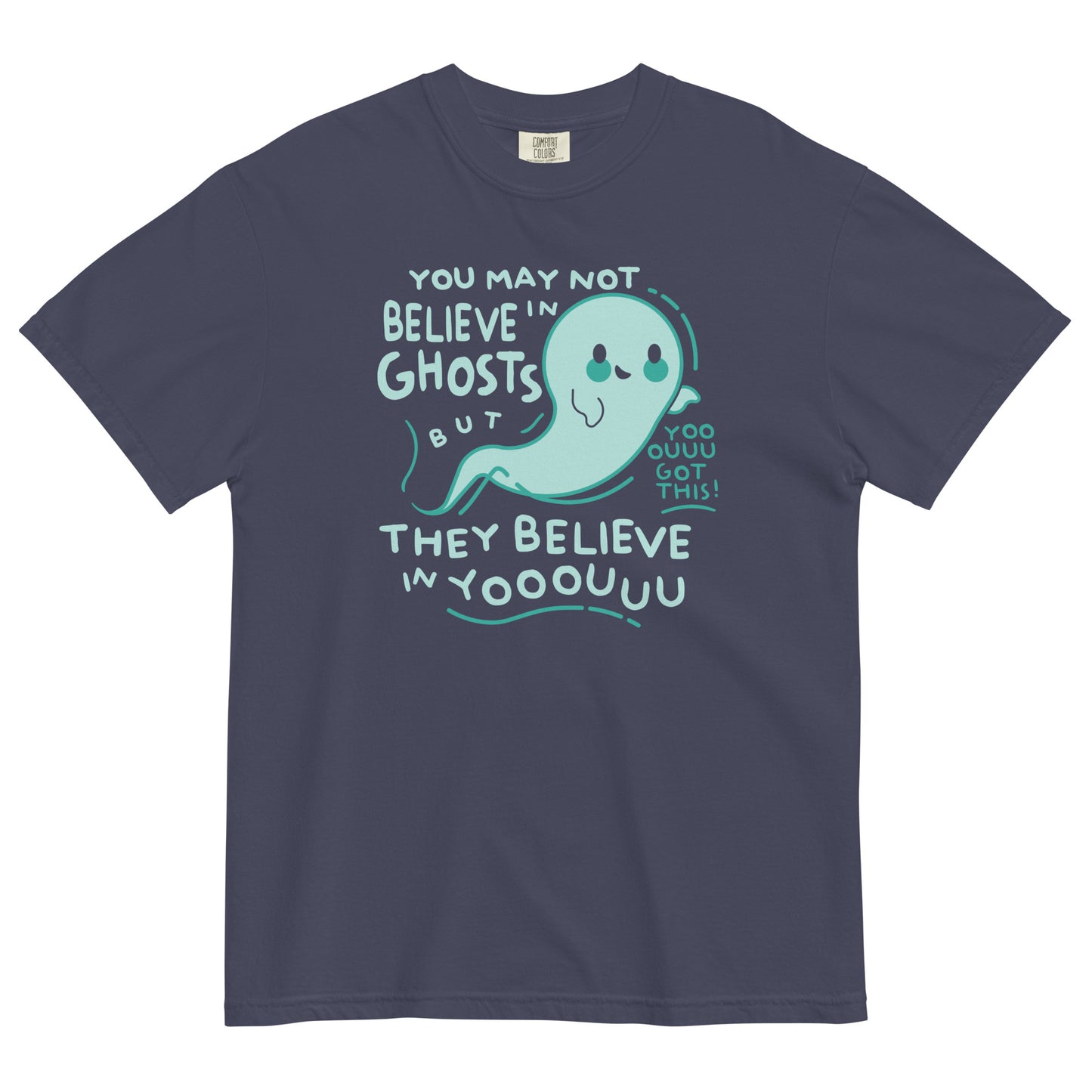You May Not Believe In Ghosts Men's Relaxed Fit Tee