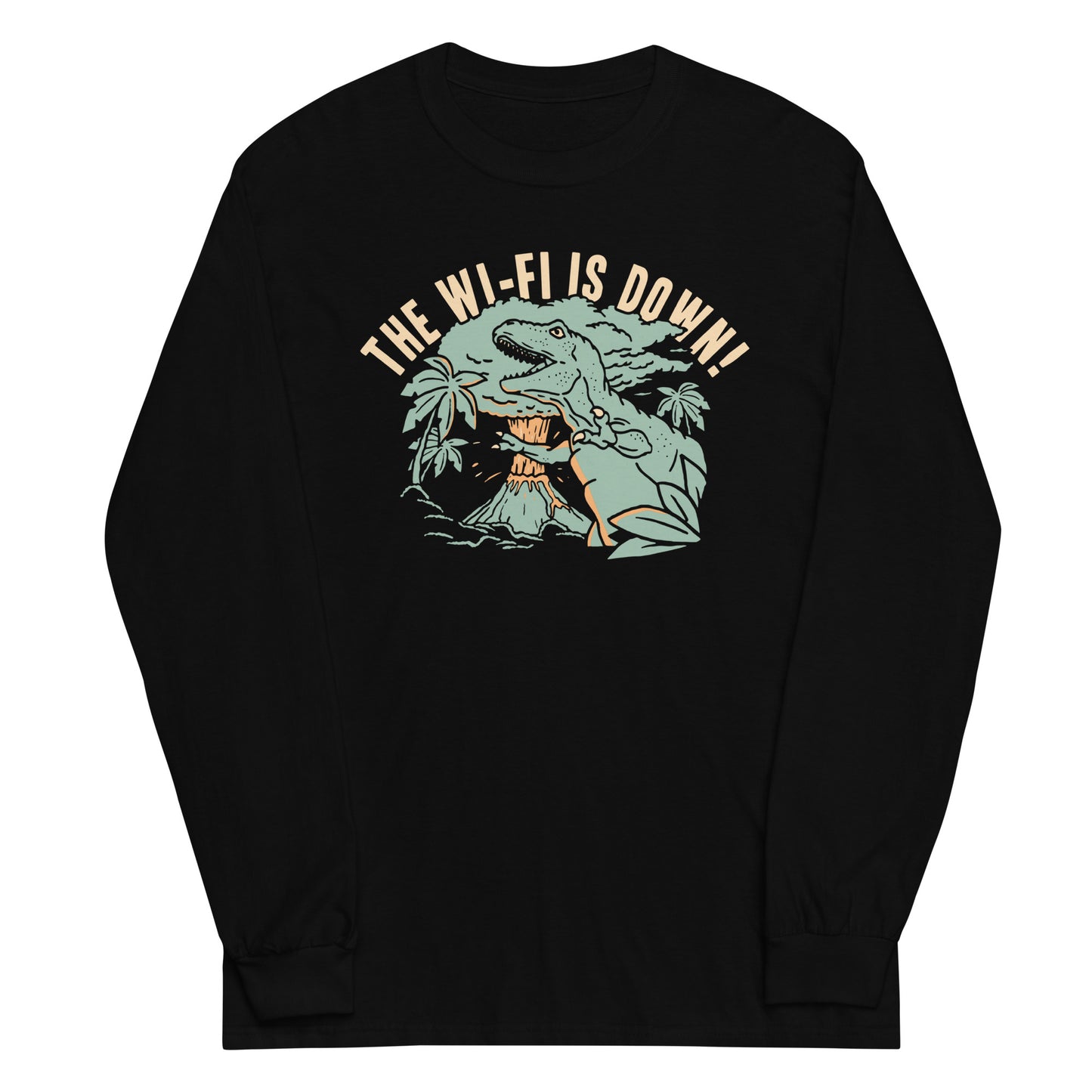 The Wi-Fi Is Down! Unisex Long Sleeve Tee