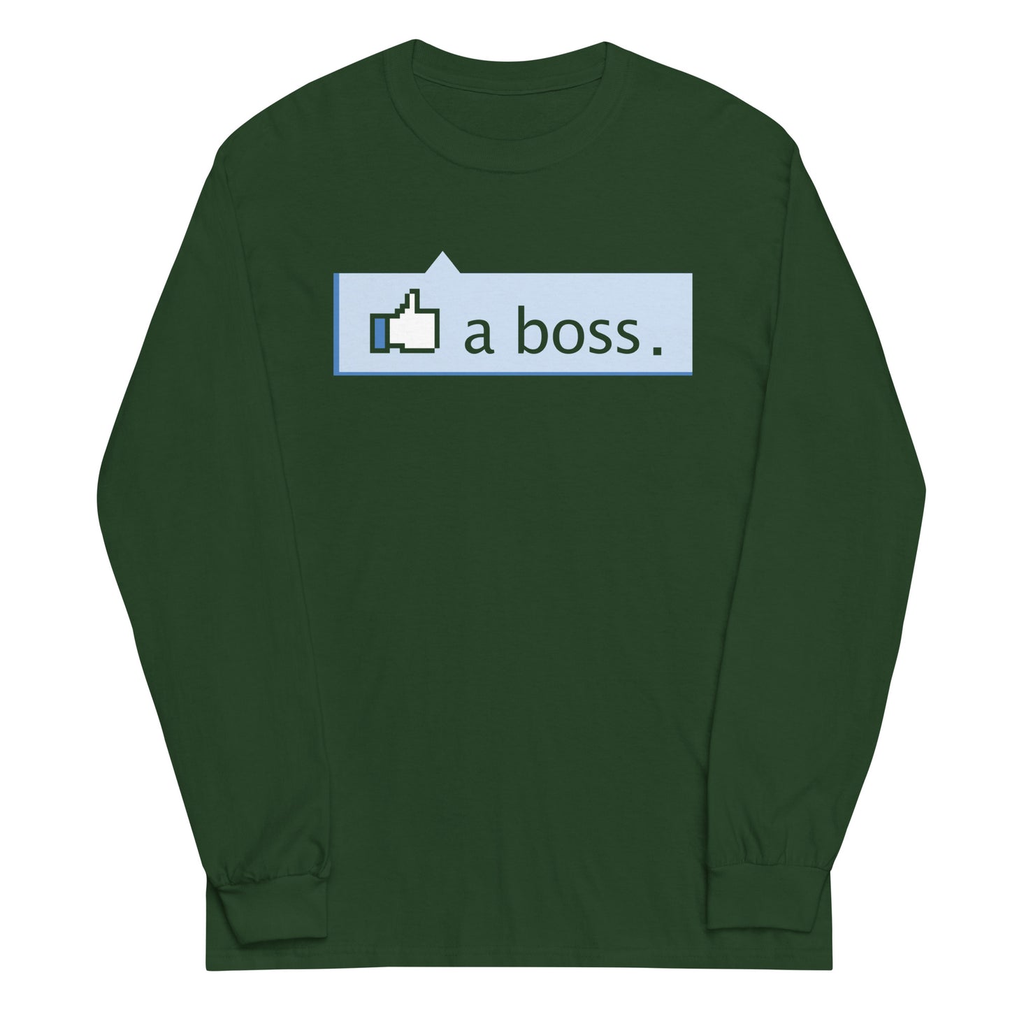Like A Boss Thumbs Up Unisex Long Sleeve Tee