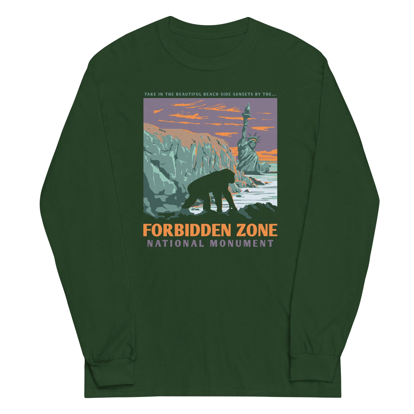 Forbidden Zone National Monument Unisex Long Sleeve Tee