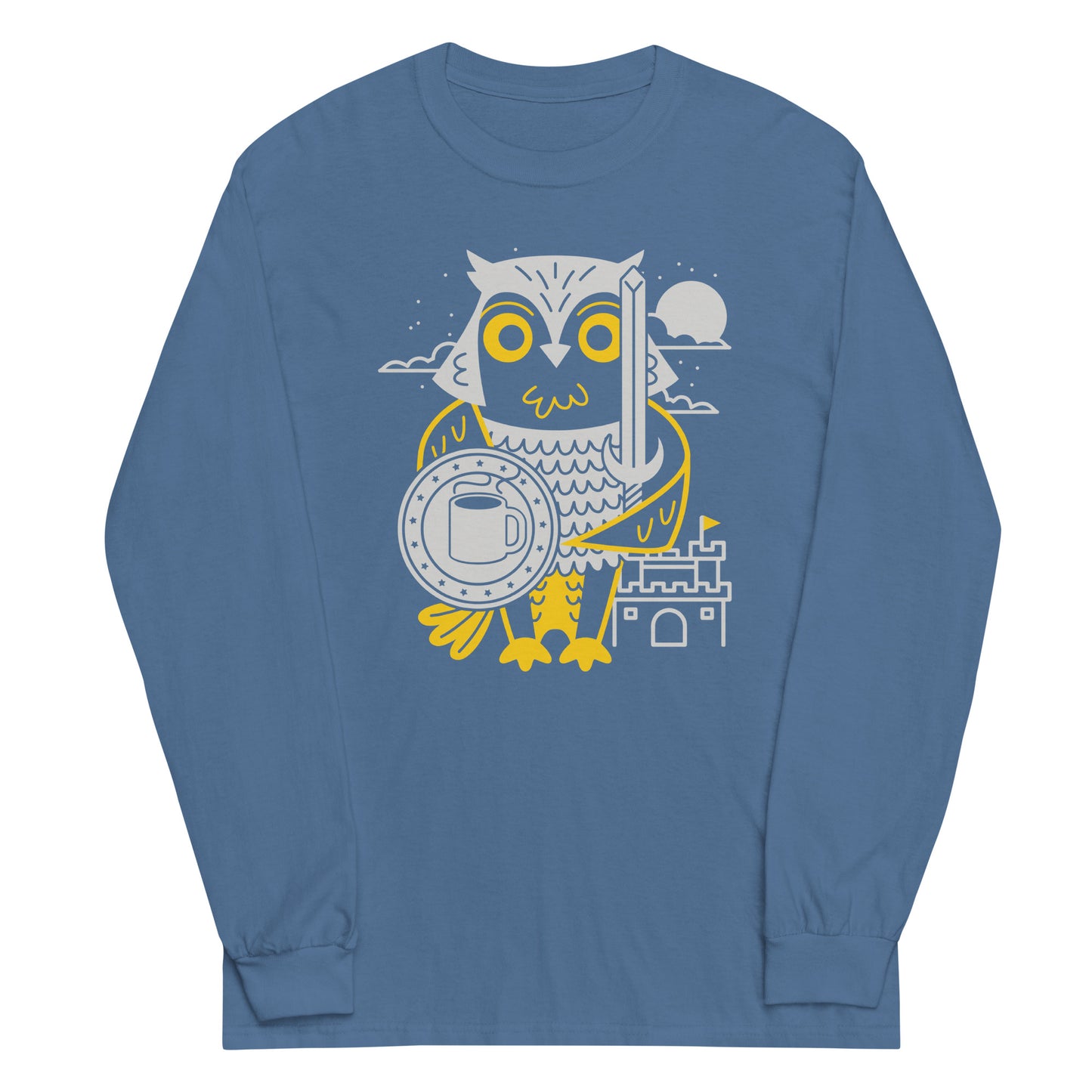 Knight Owl Unisex Long Sleeve Tee