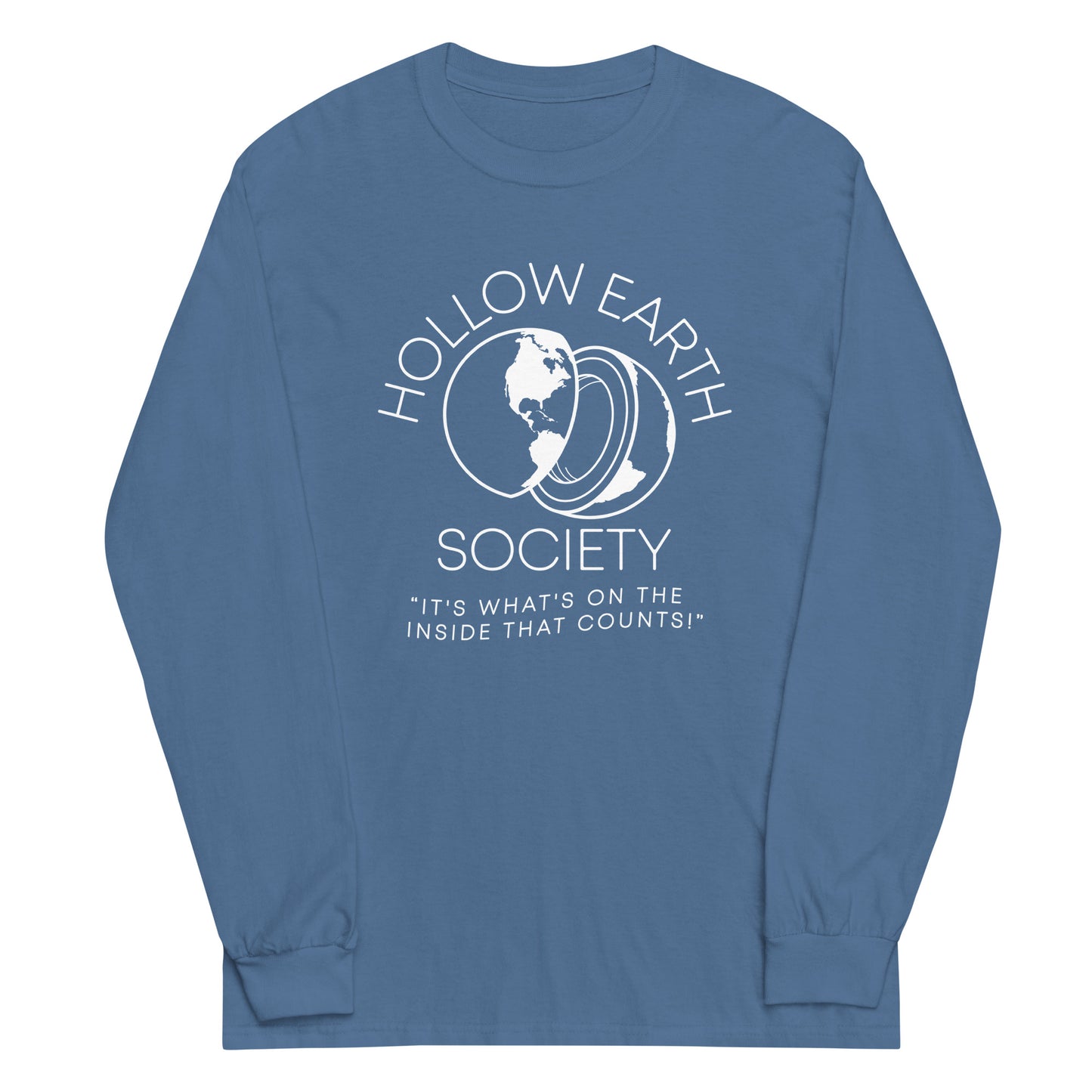 Hollow Earth Society Unisex Long Sleeve Tee