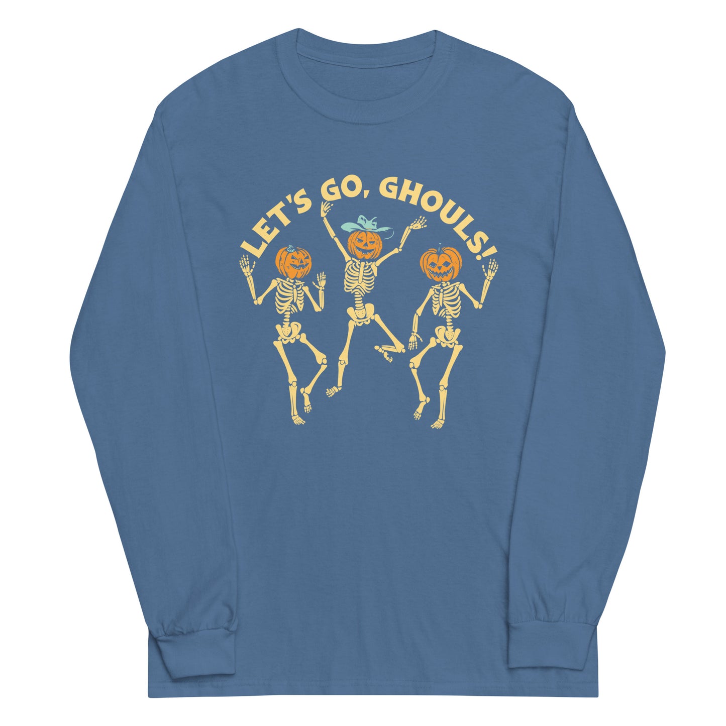 Let's Go, Ghouls! Unisex Long Sleeve Tee