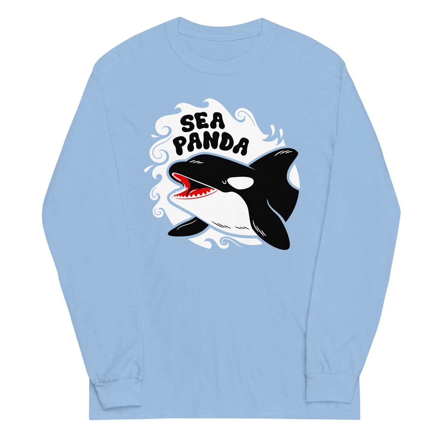 Sea Panda Unisex Long Sleeve Tee
