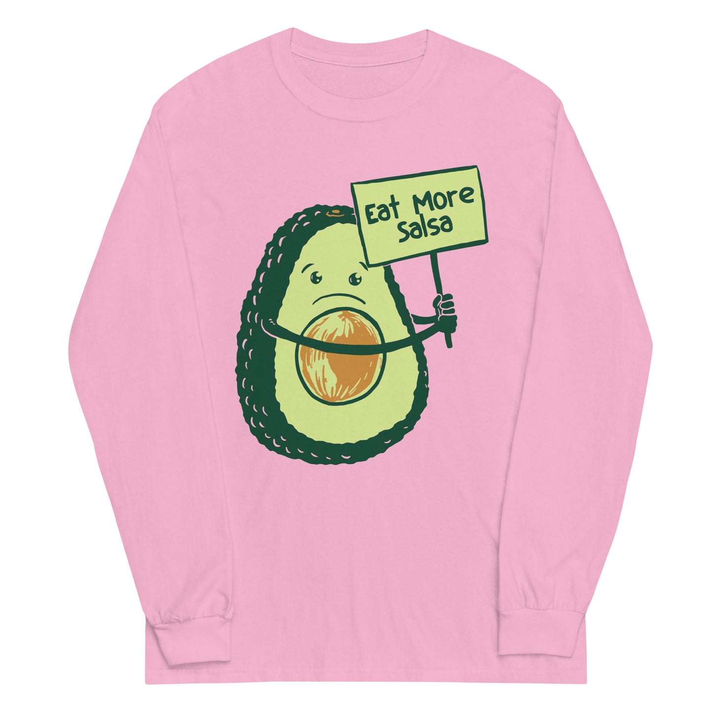 Eat More Salsa Unisex Long Sleeve Tee