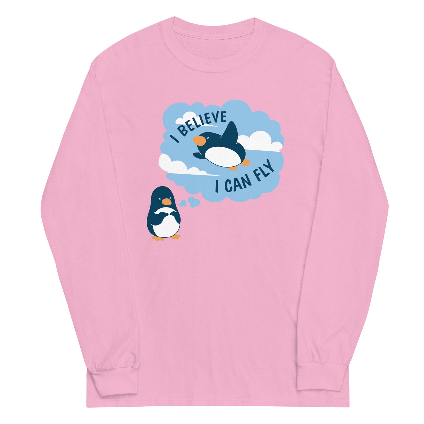 I Believe I Can Fly Unisex Long Sleeve Tee