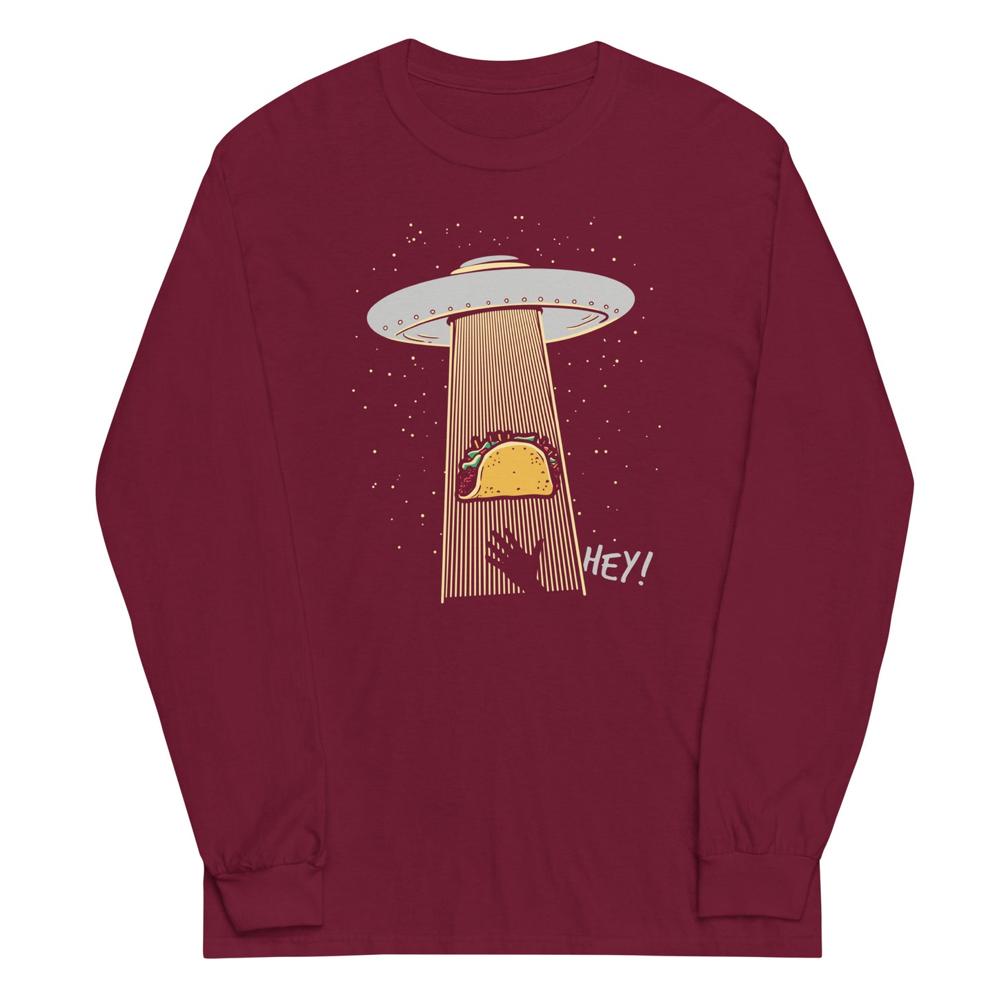 Taco Abduction Unisex Long Sleeve Tee