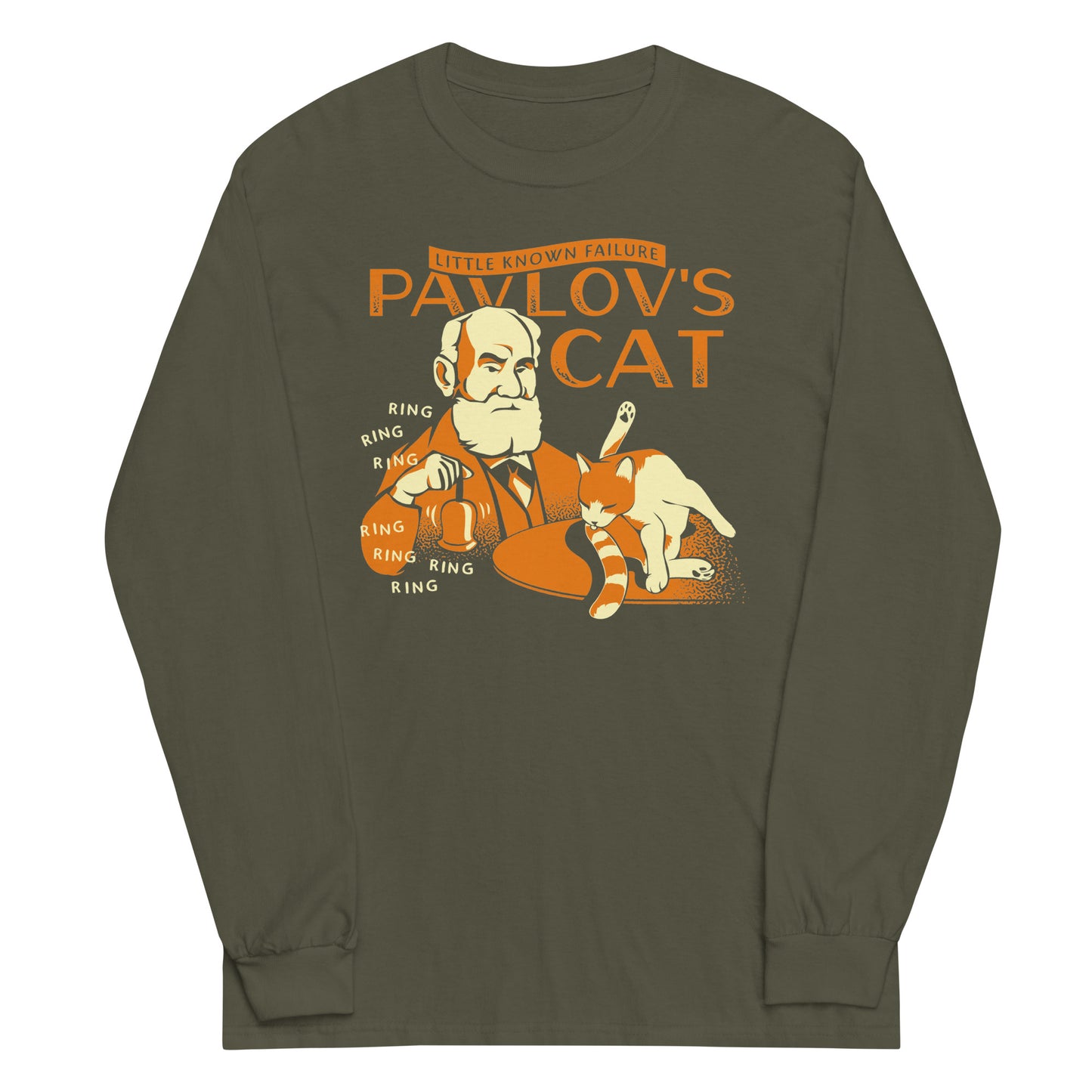 Pavlov's Cat Unisex Long Sleeve Tee