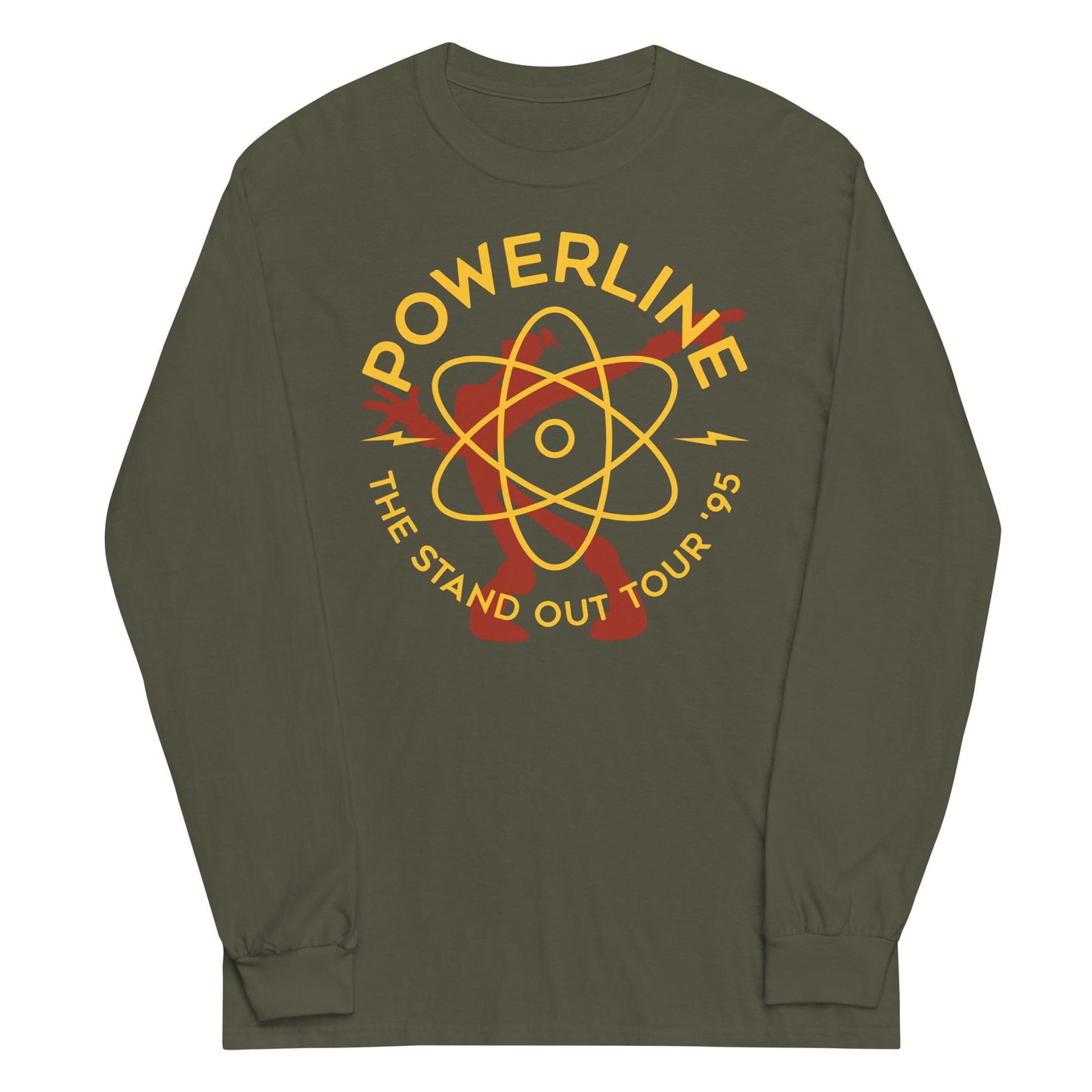 Powerline Unisex Long Sleeve Tee