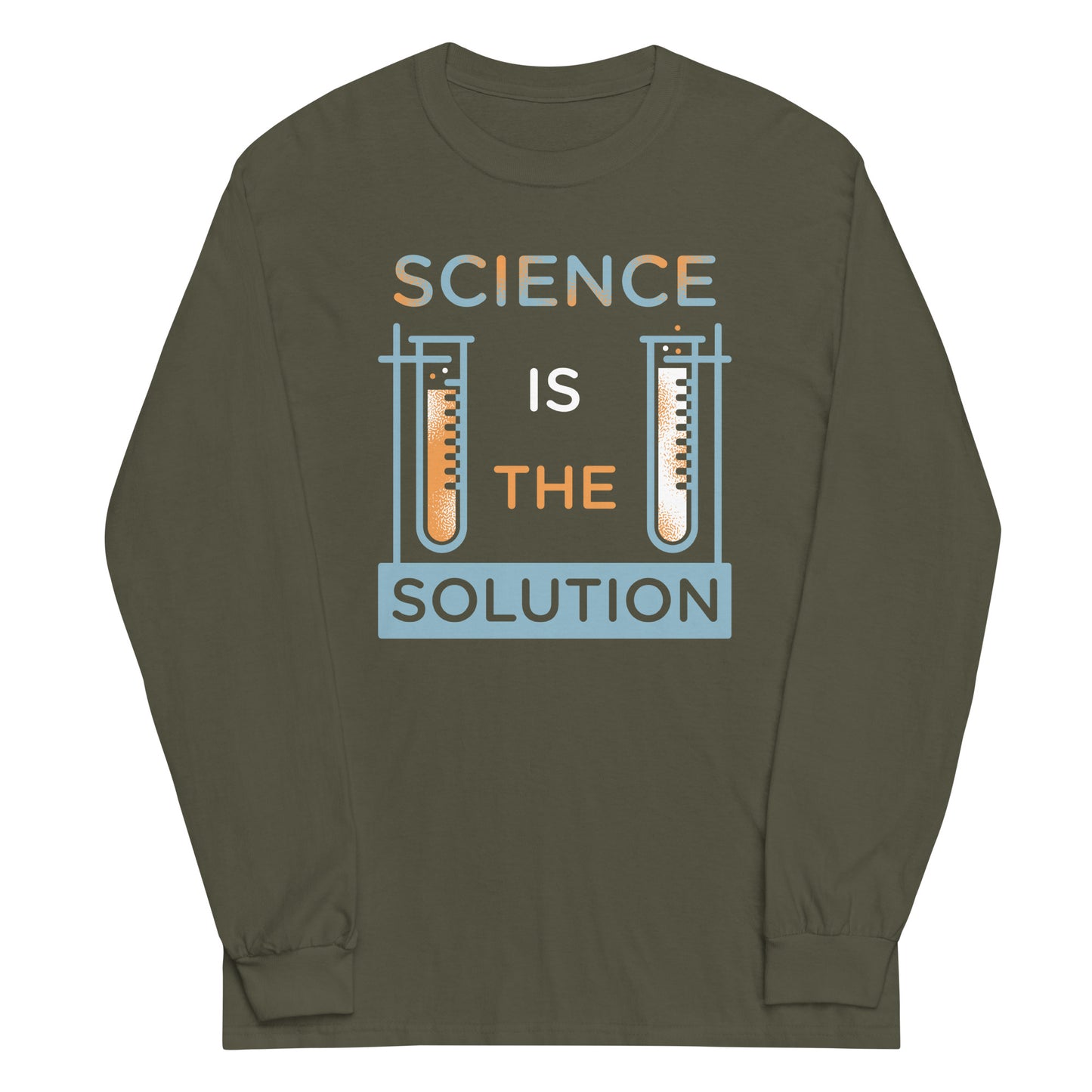 Science Is The Solution Unisex Long Sleeve Tee