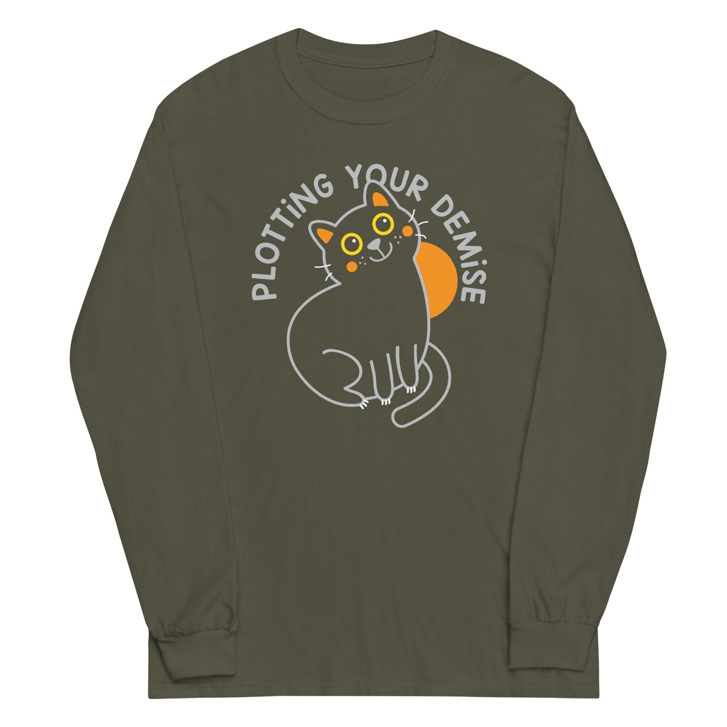 Plotting Your Demise Unisex Long Sleeve Tee