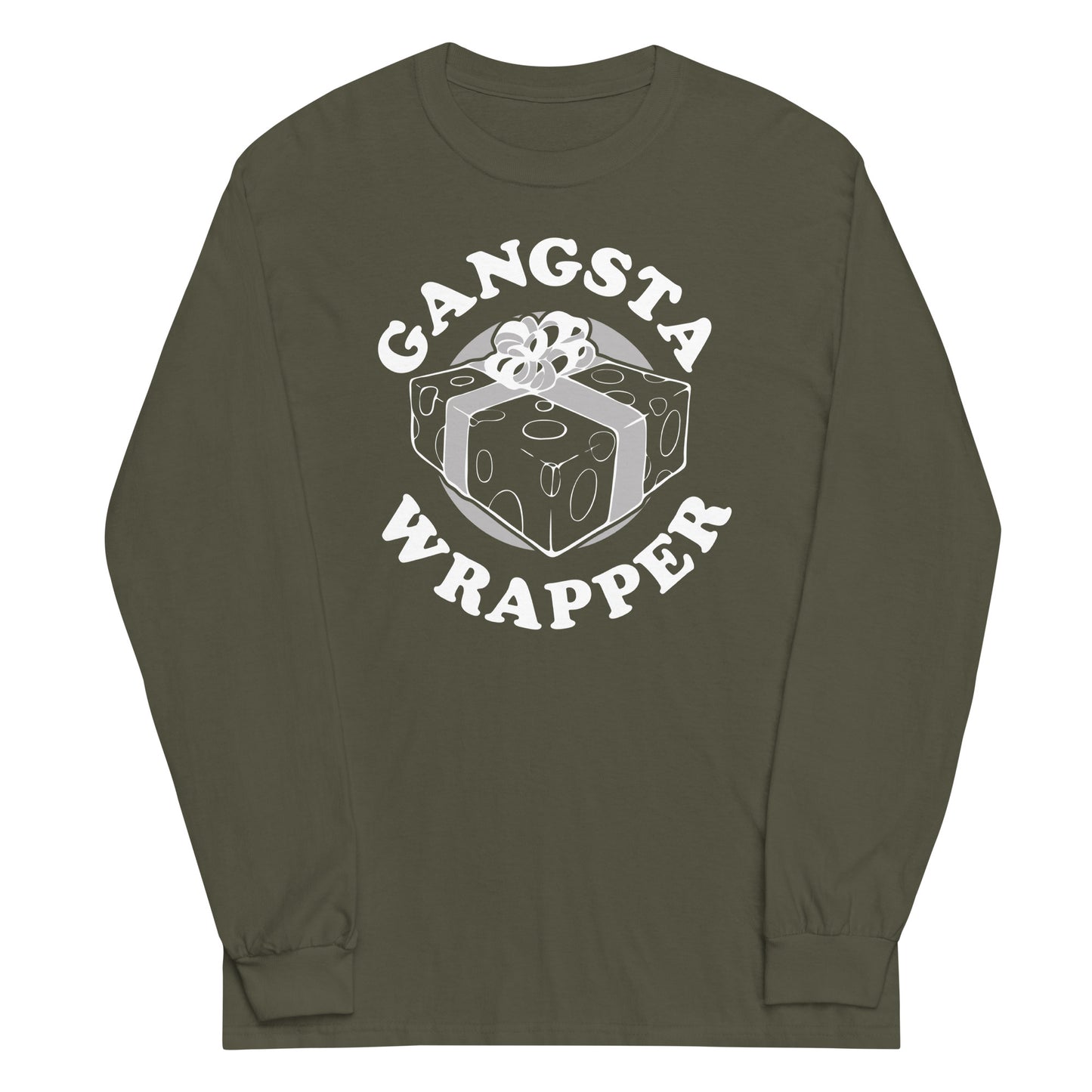 Gangsta Wrapper Unisex Long Sleeve Tee