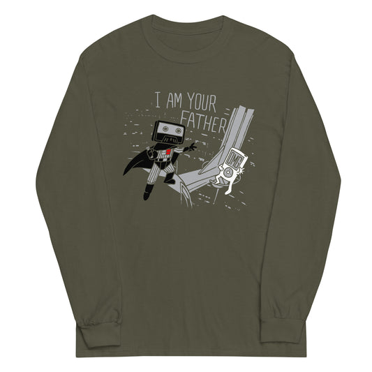 I Am Your Father Cassette Unisex Long Sleeve Tee