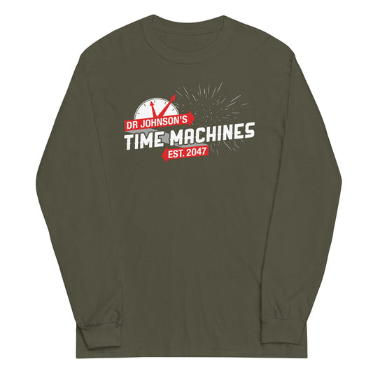 Dr Johnson's Time Machines Unisex Long Sleeve Tee