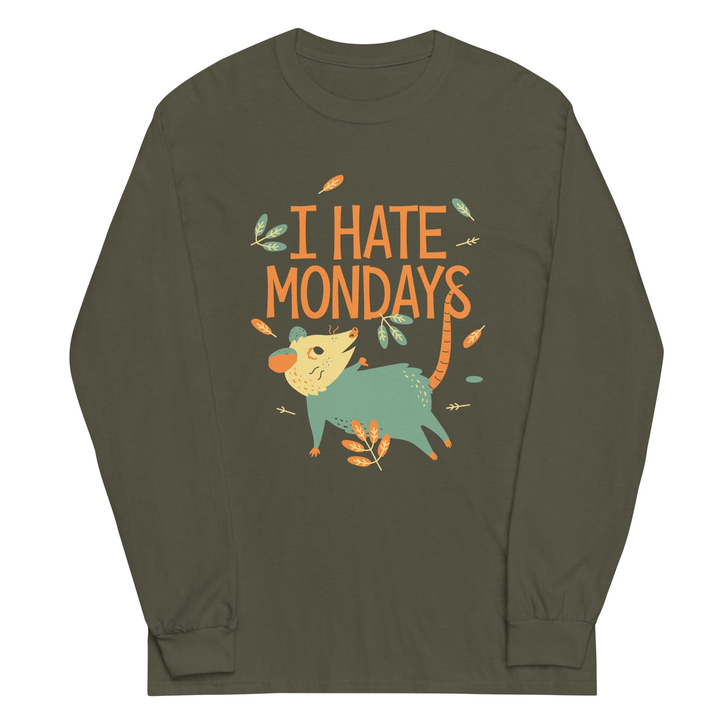 I Hate Mondays Unisex Long Sleeve Tee