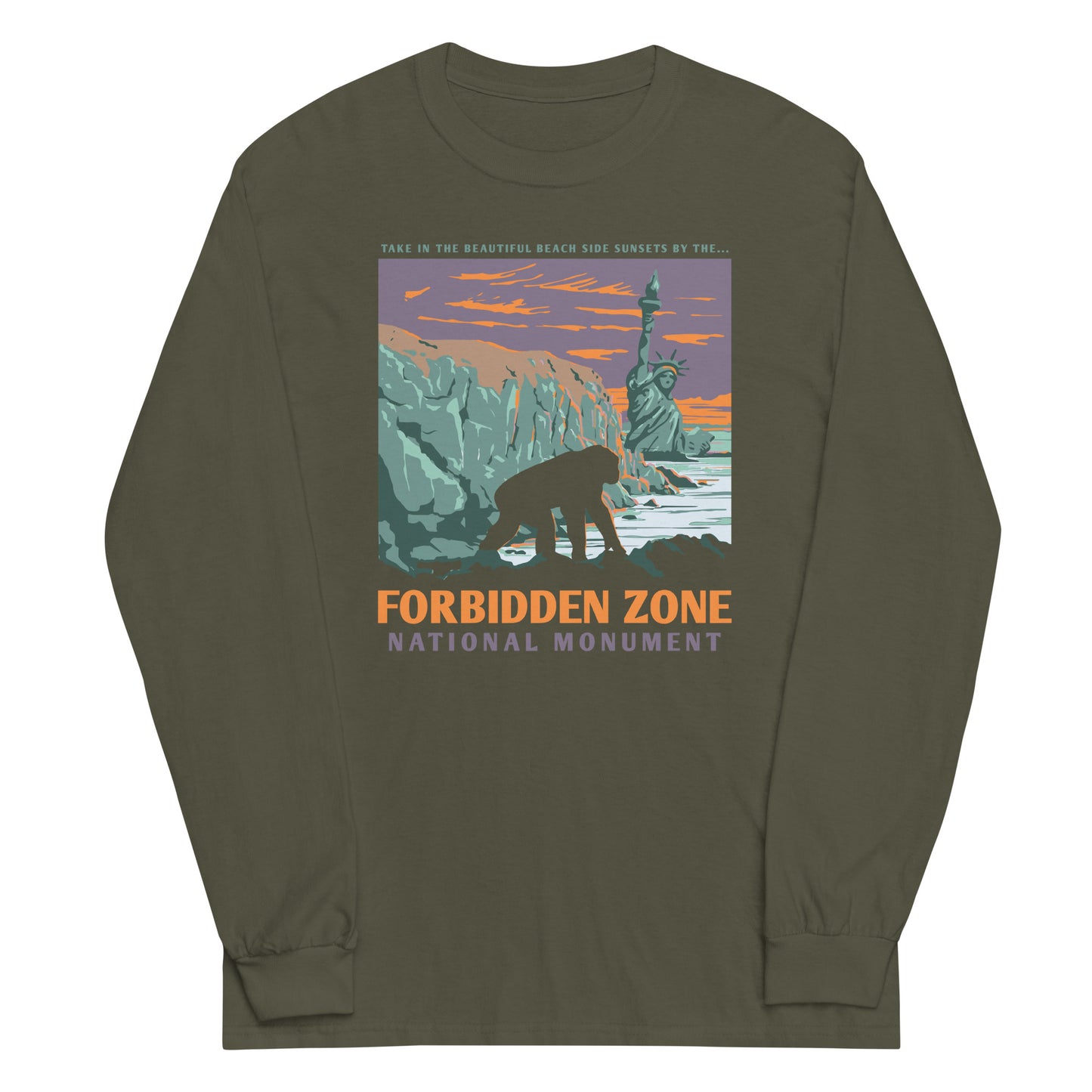 Forbidden Zone National Monument Unisex Long Sleeve Tee