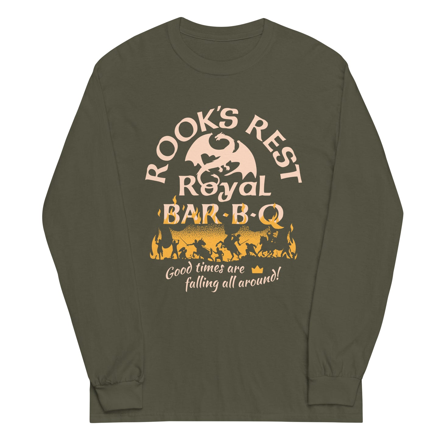 Rook's Rest Royal Bar-B-Q Unisex Long Sleeve Tee