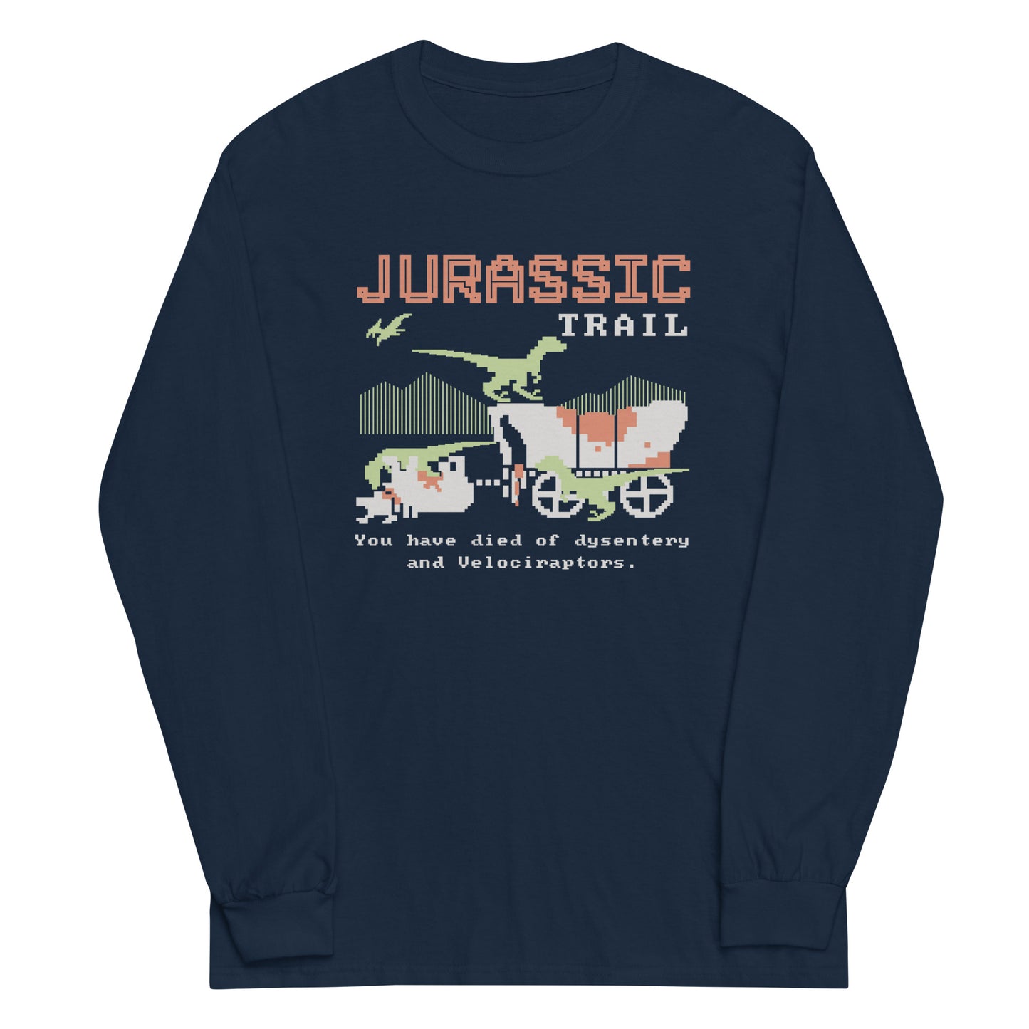 Jurassic Trail Unisex Long Sleeve Tee