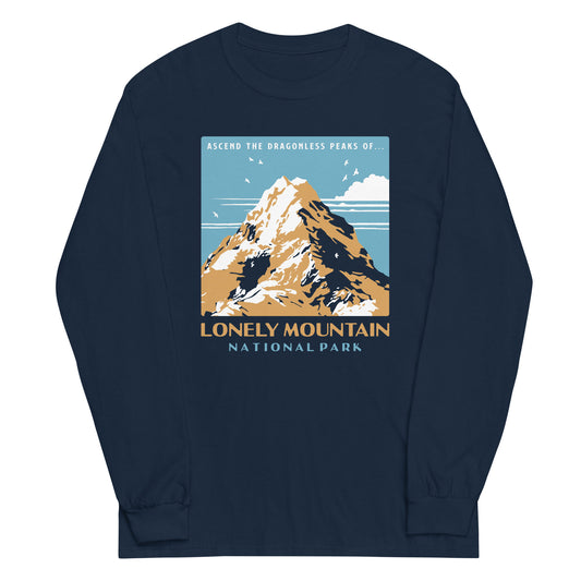 Lonely Mountain National Park Unisex Long Sleeve Tee