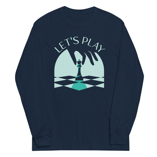 Let's Play Chess Unisex Long Sleeve Tee