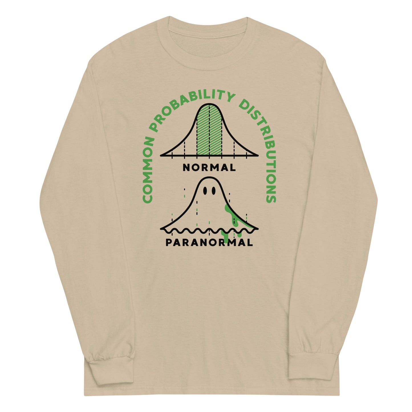 Common Probability Distributions Unisex Long Sleeve Tee