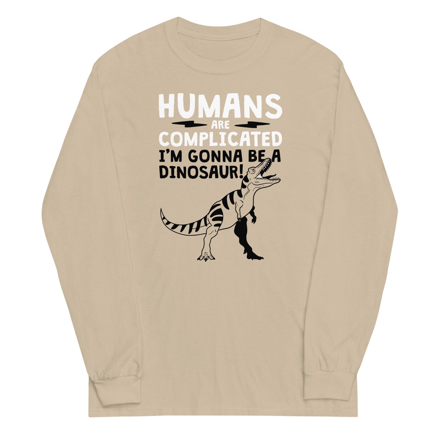 Humans Are Complicated Unisex Long Sleeve Tee