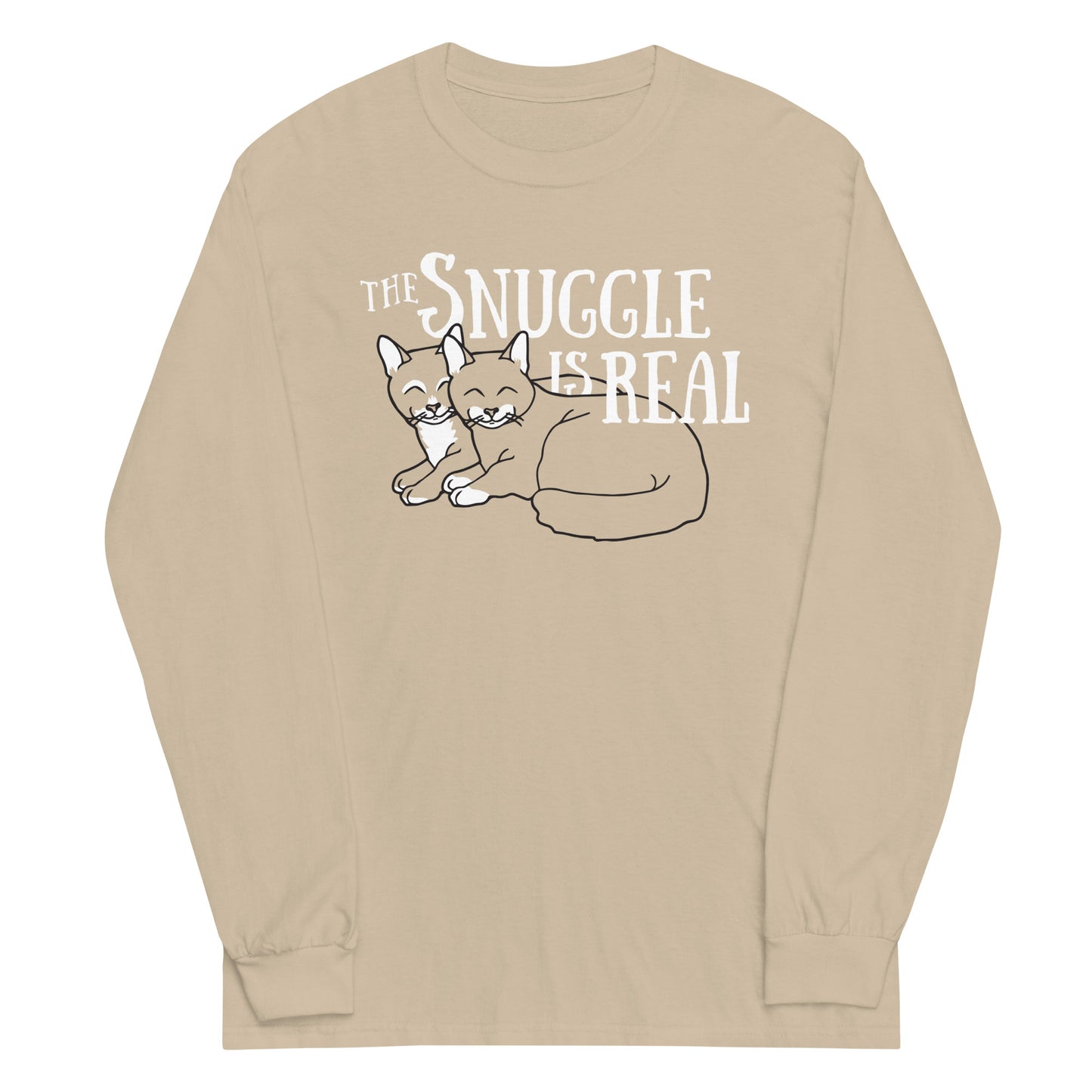 The Snuggle Is Real Unisex Long Sleeve Tee