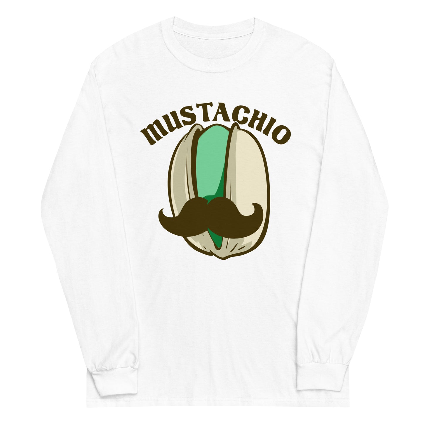 Mustachio Unisex Long Sleeve Tee