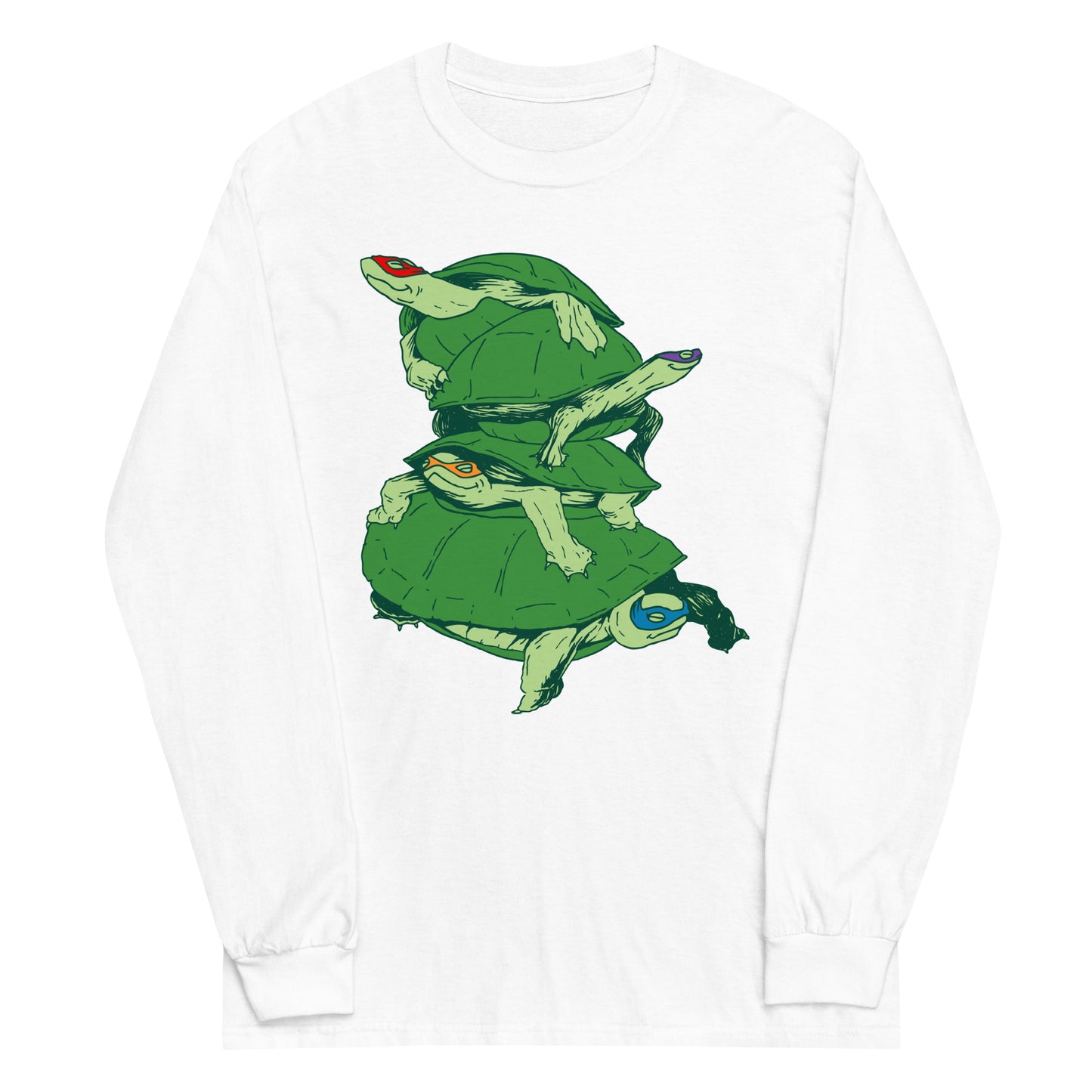 Masked Turtles Unisex Long Sleeve Tee
