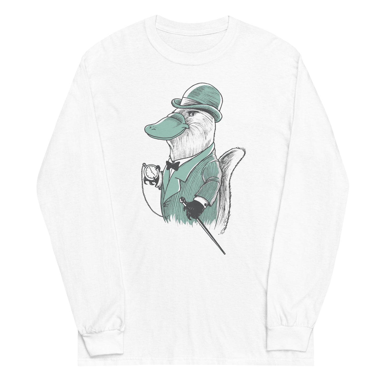Duke Platypus Unisex Long Sleeve Tee