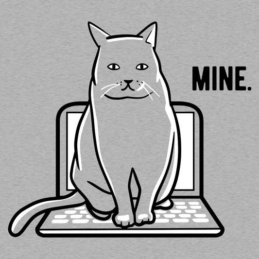 Mine Computer Cat
