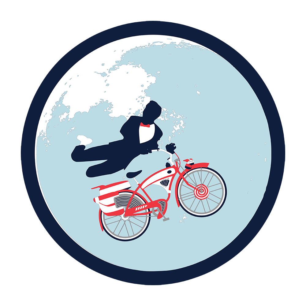 Jump The Moon Sticker