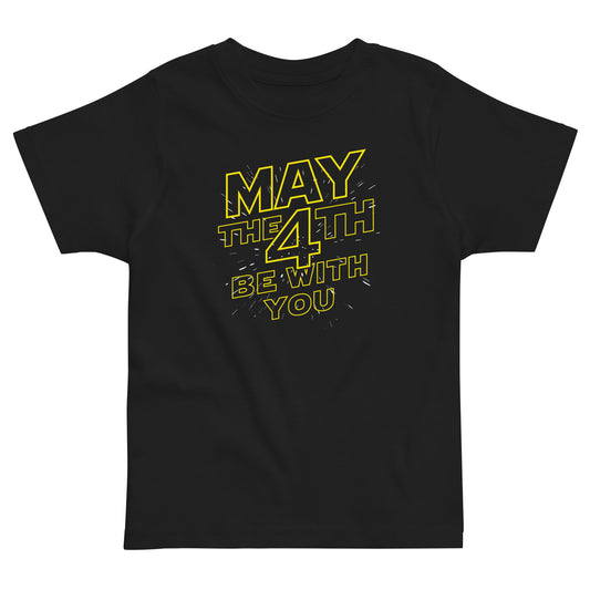 May The 4th Be With You Kid's Toddler Tee